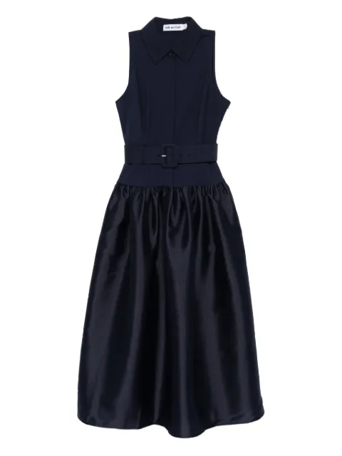 Self-Portrait belted dress