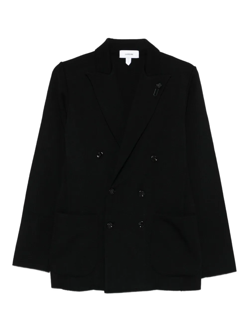 double-breasted wool jacket