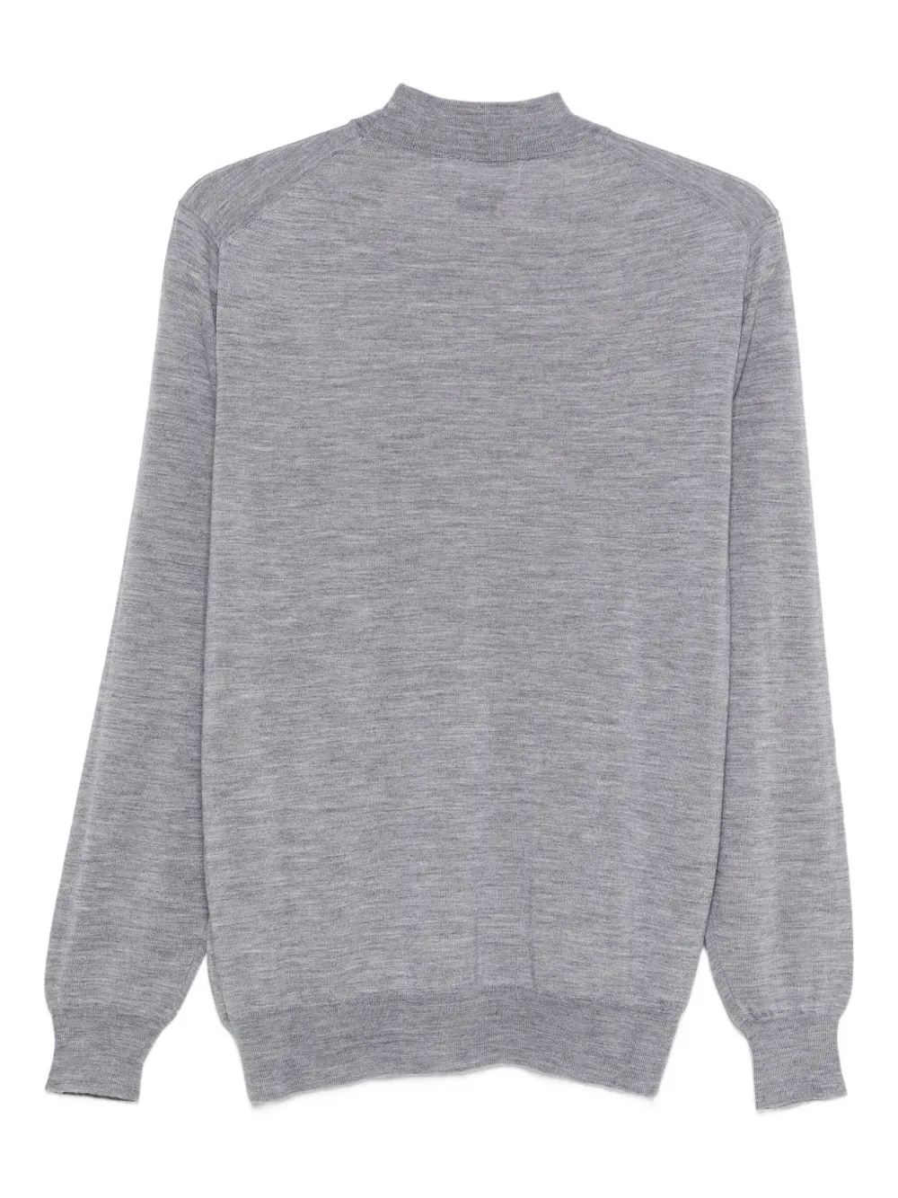 Lardini mock-neck sweater Grijs