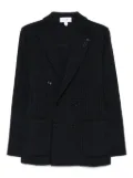 Lardini houndstooth double-breasted jacket - Blue
