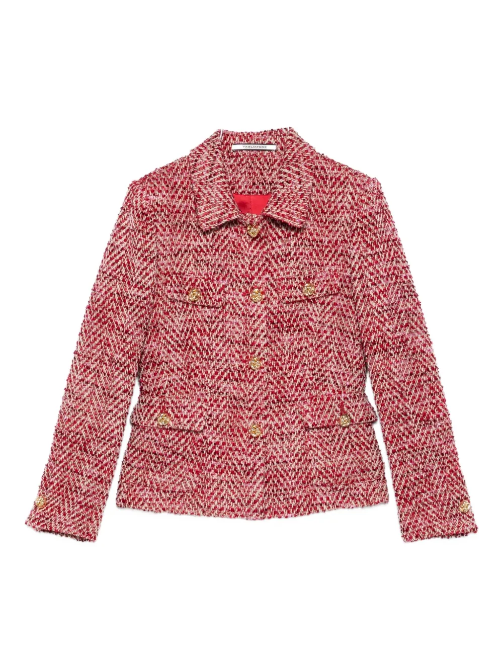 Tagliatore tweed jacket - Rosa