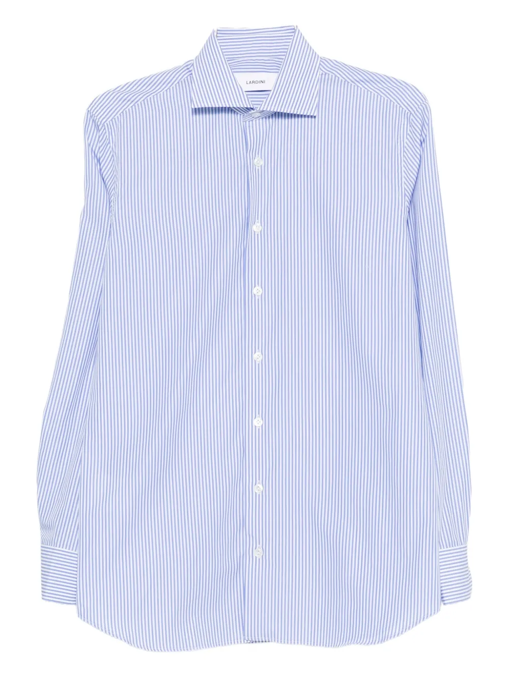 Lardini Striped Cotton Shirt In Multi