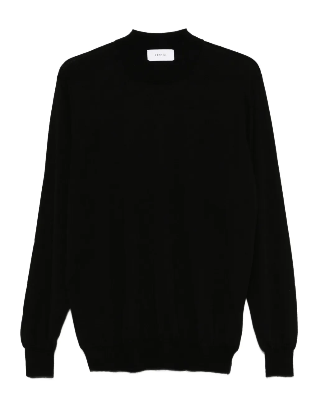 Lardini crew-neck sweater Zwart