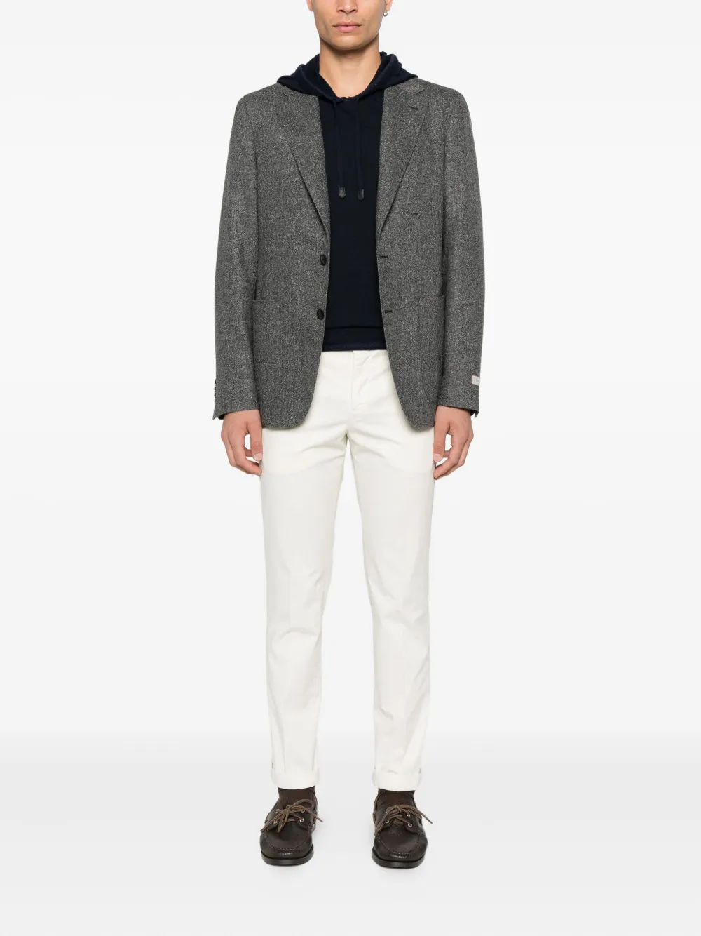 PT Torino belt-loops trousers - Beige