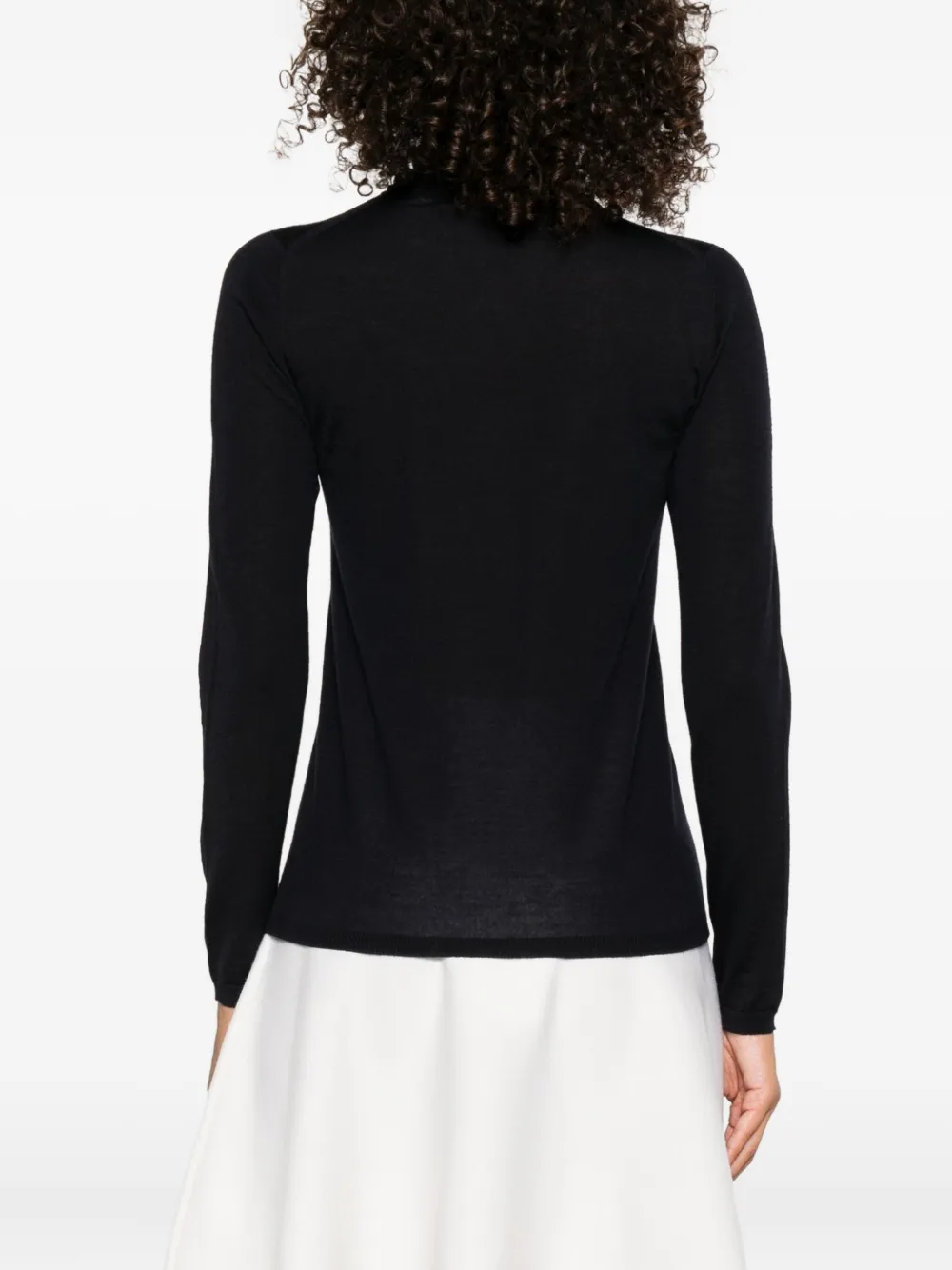 Max Mara Coltrui van scheerwol Blauw
