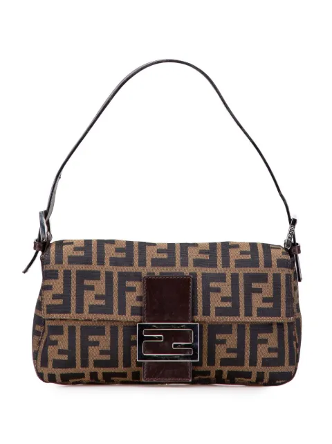 Fendi Pre-Owned Borsa a spalla Baguette in tela con motivo Zucca XX secolo