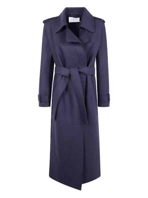 Harris Wharf London belted wool coat