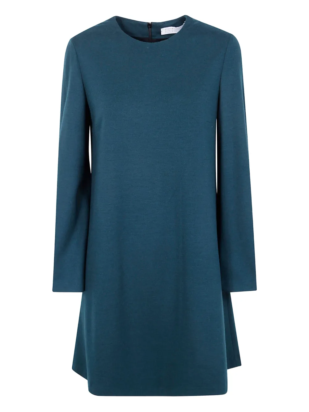 Harris Wharf London long-sleeved wool day dress Groen