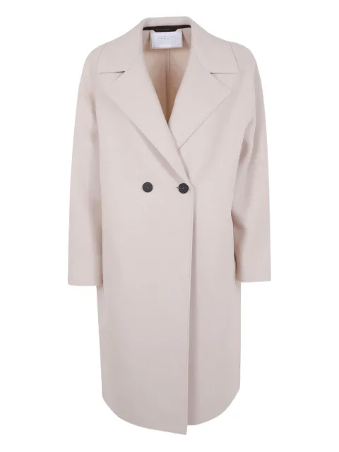 Harris Wharf London double-breasted wool coat