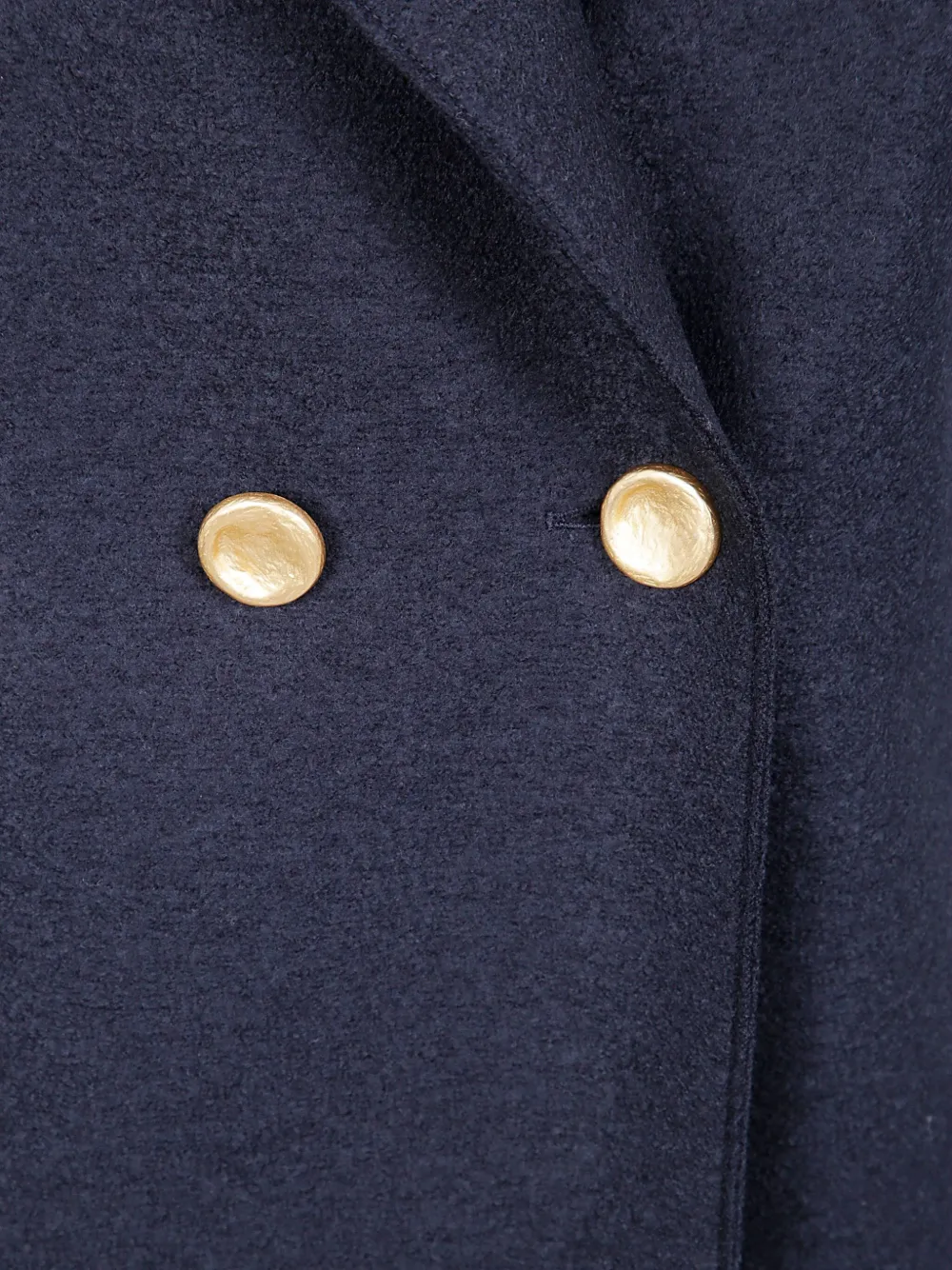 Harris Wharf London double-breasted wool coat Blauw