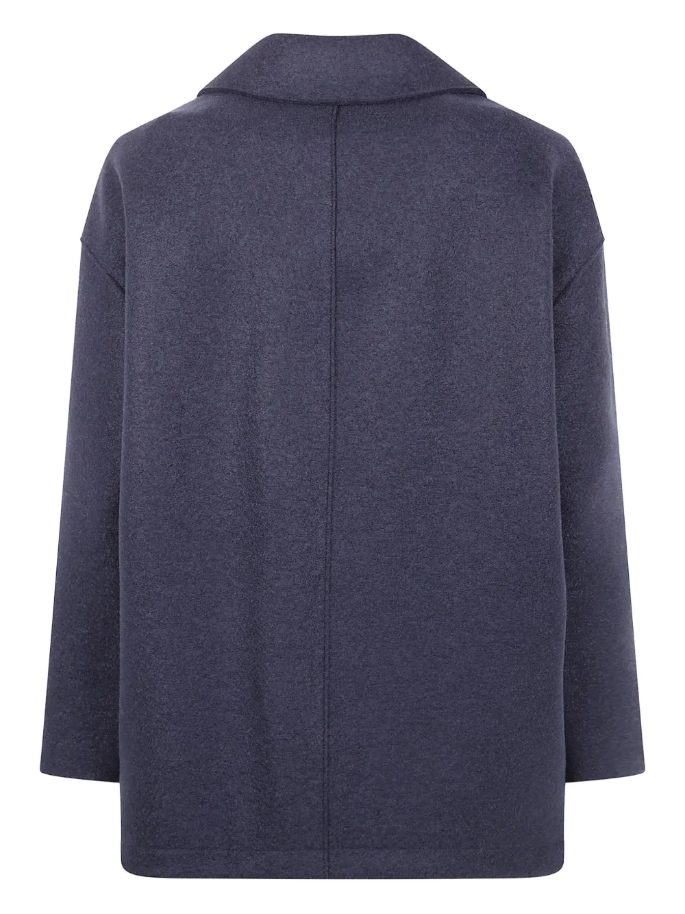 Harris Wharf London double-breasted wool coat Blauw