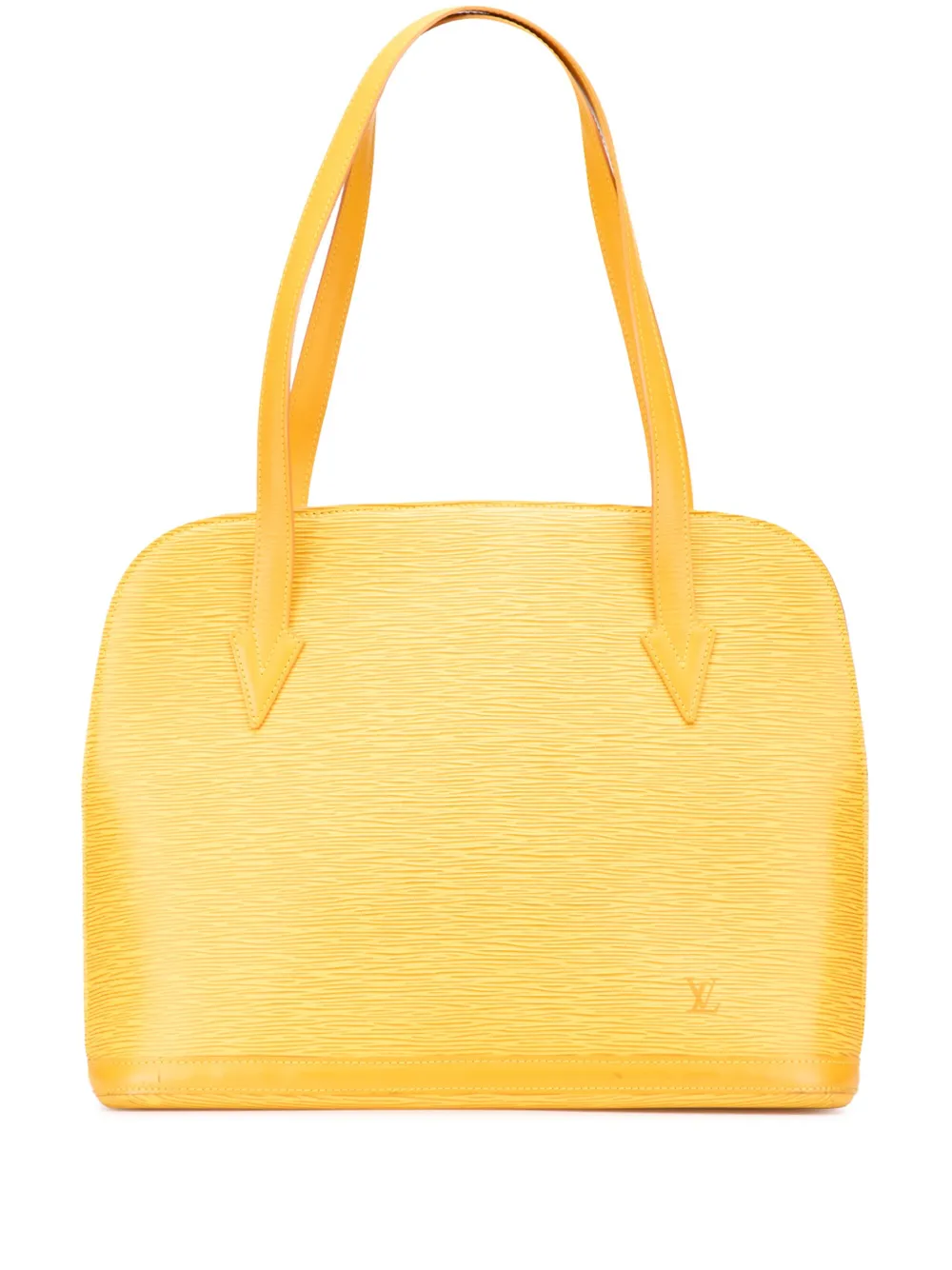 Louis Vuitton Pre-Owned 2000 Epi Lussac shoulder bag - イエロー Louis Vuitton Pre-Owned 2000 Epi Lussac shoulder bag - イエロー