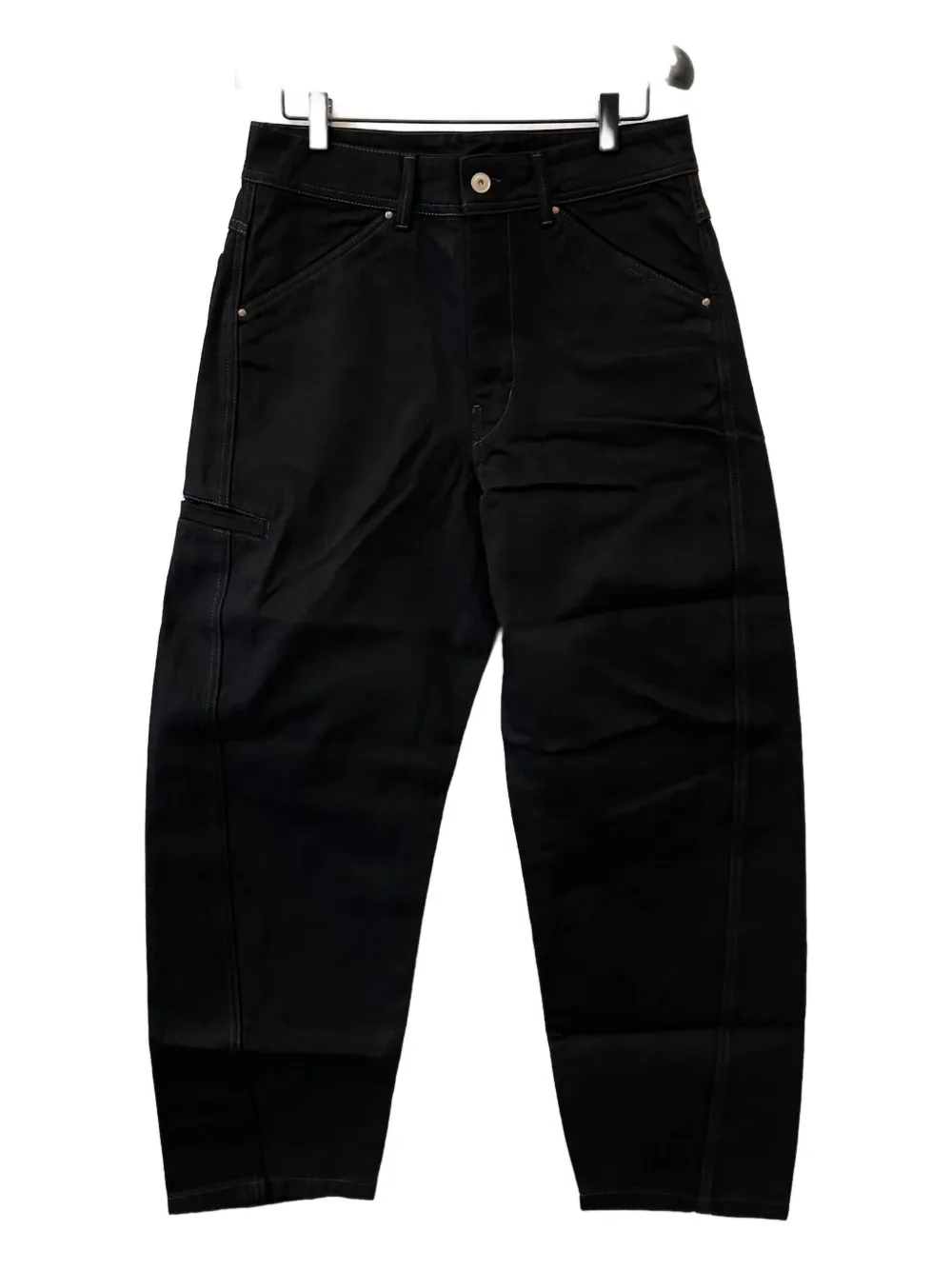 LEMAIRE Twisted Workwear tapered trousers - ブラック LEMAIRE Twisted Workwear tapered trousers - ブラック