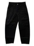 LEMAIRE Twisted Workwear tapered trousers - Black