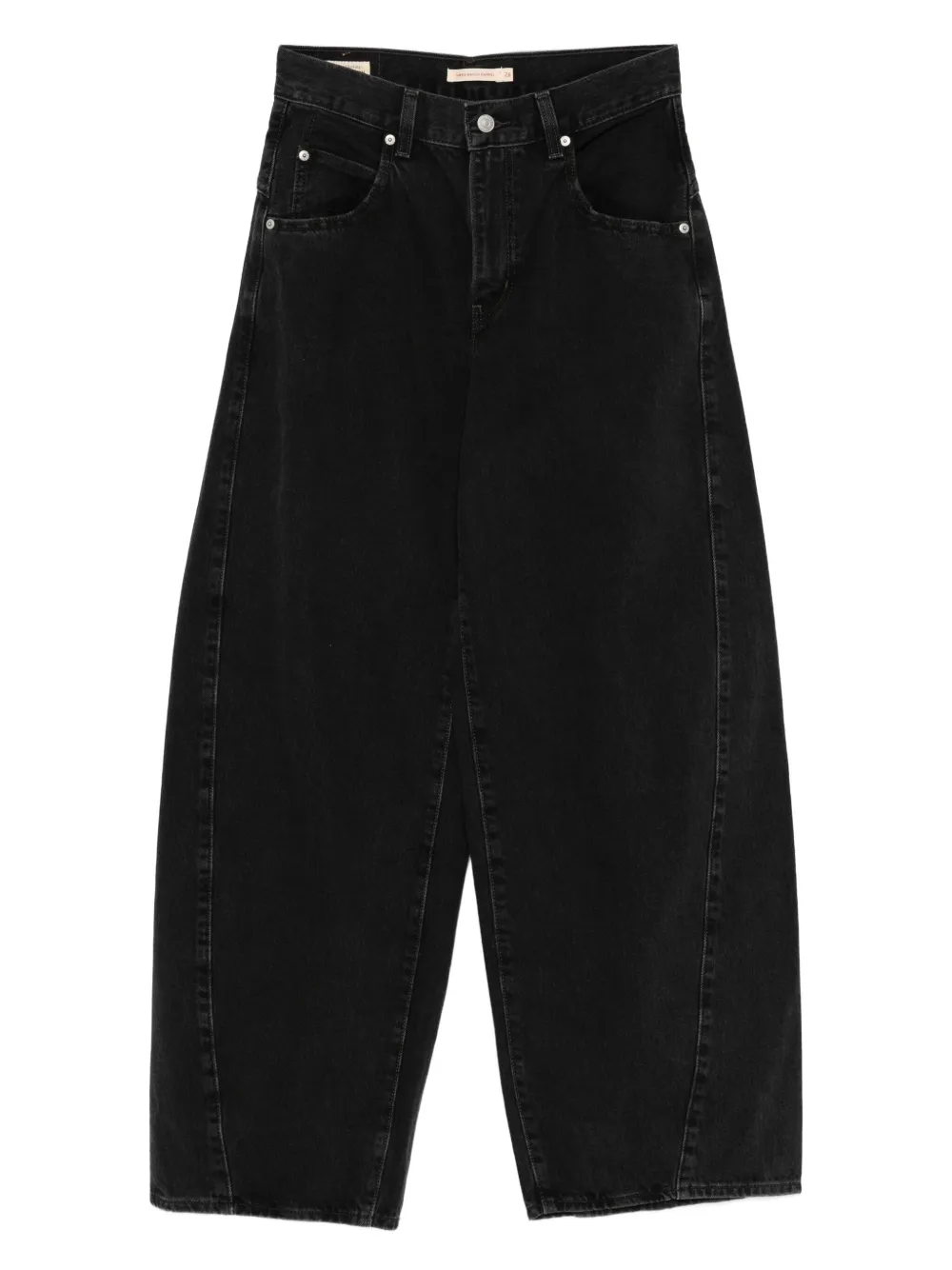 balloon-leg five-pocket jeans