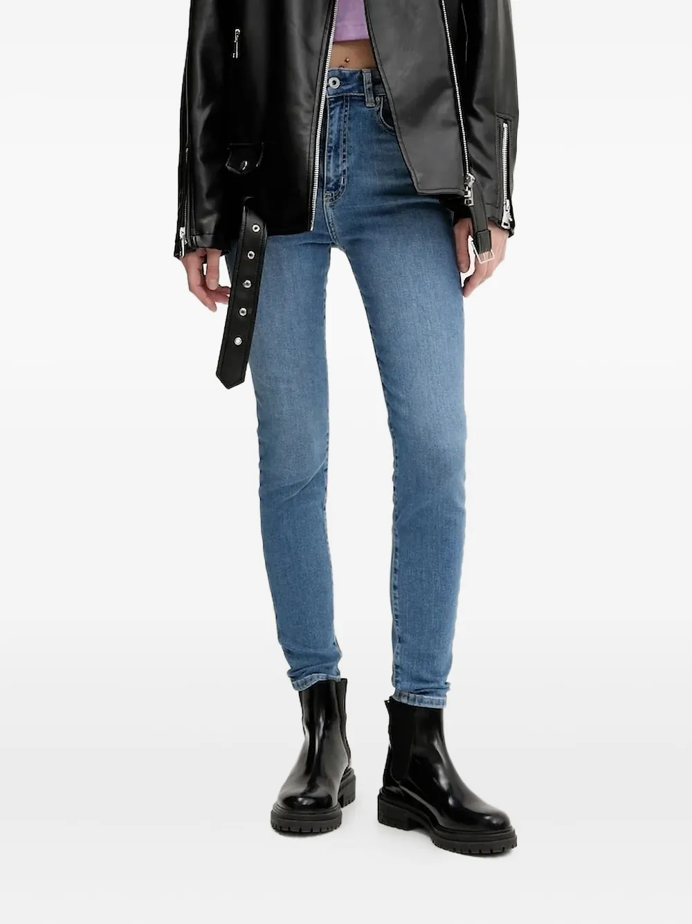 Karl Lagerfeld Jeans high-waisted jeans | Blue | Image 1