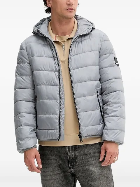 Karl Lagerfeld Jeans quilted hooded jacket