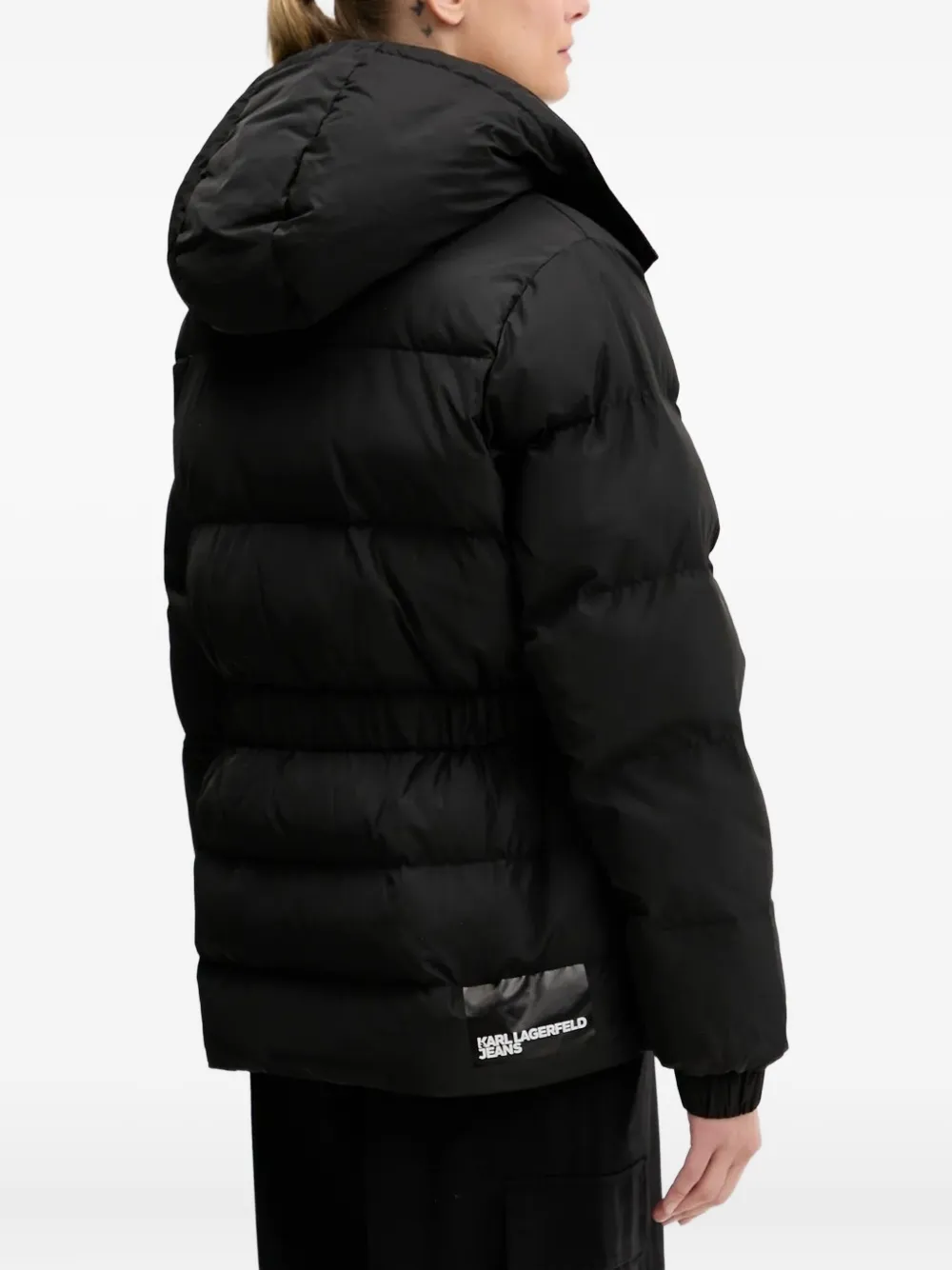 Karl Lagerfeld Jeans belted puffer jacket | Down Jackets | Image 2