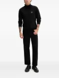 Karl Lagerfeld Jeans logo-patch turtleneck sweater - Black