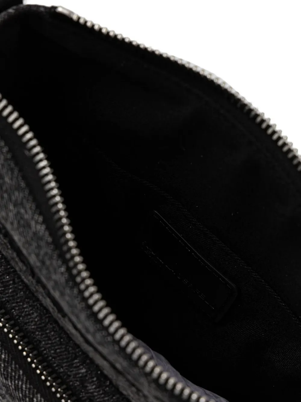 Karl Lagerfeld Jeans logo messenger bag Zwart