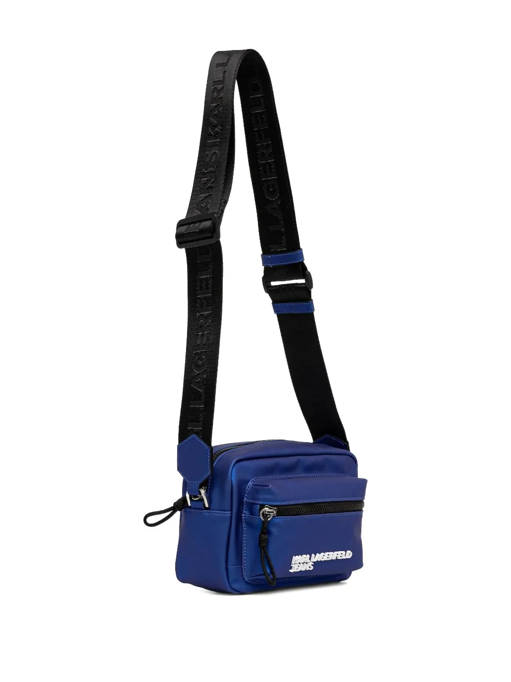 Karl Lagerfeld Jeans logo shoulder bag Blauw