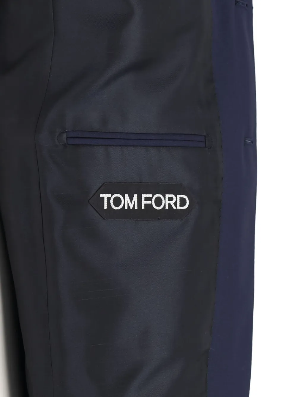 TOM FORD single-breasted suit Blauw