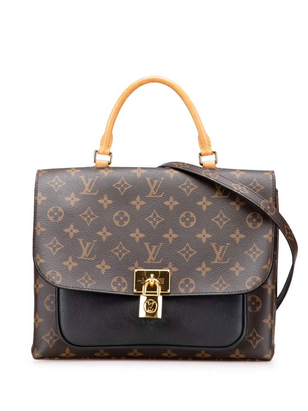 Louis Vuitton Pre-Owned 2017 Monogram Marignan satchel - ブラウン Louis Vuitton Pre-Owned 2017 Monogram Marignan satchel - ブラウン