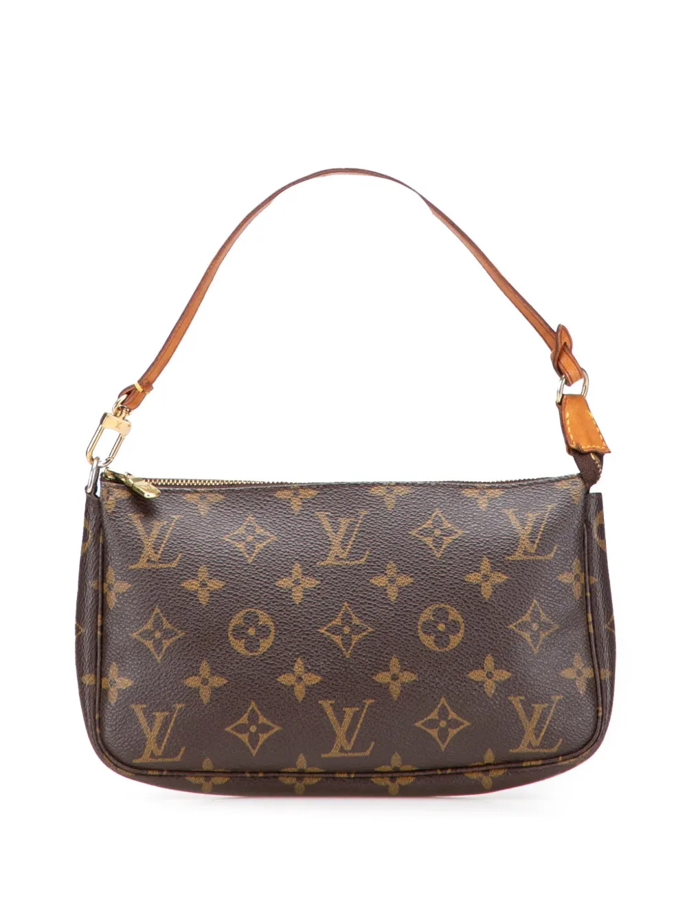 Pre-owned Louis Vuitton 2001 Monogram Pochette Accessoires Shoulder Bag