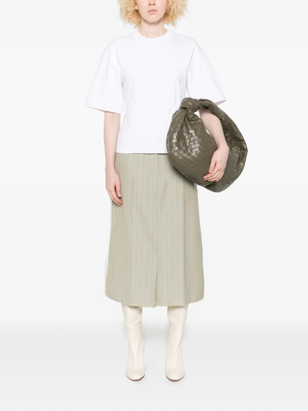 Alexander McQueen T-shirt met ronde hals Wit