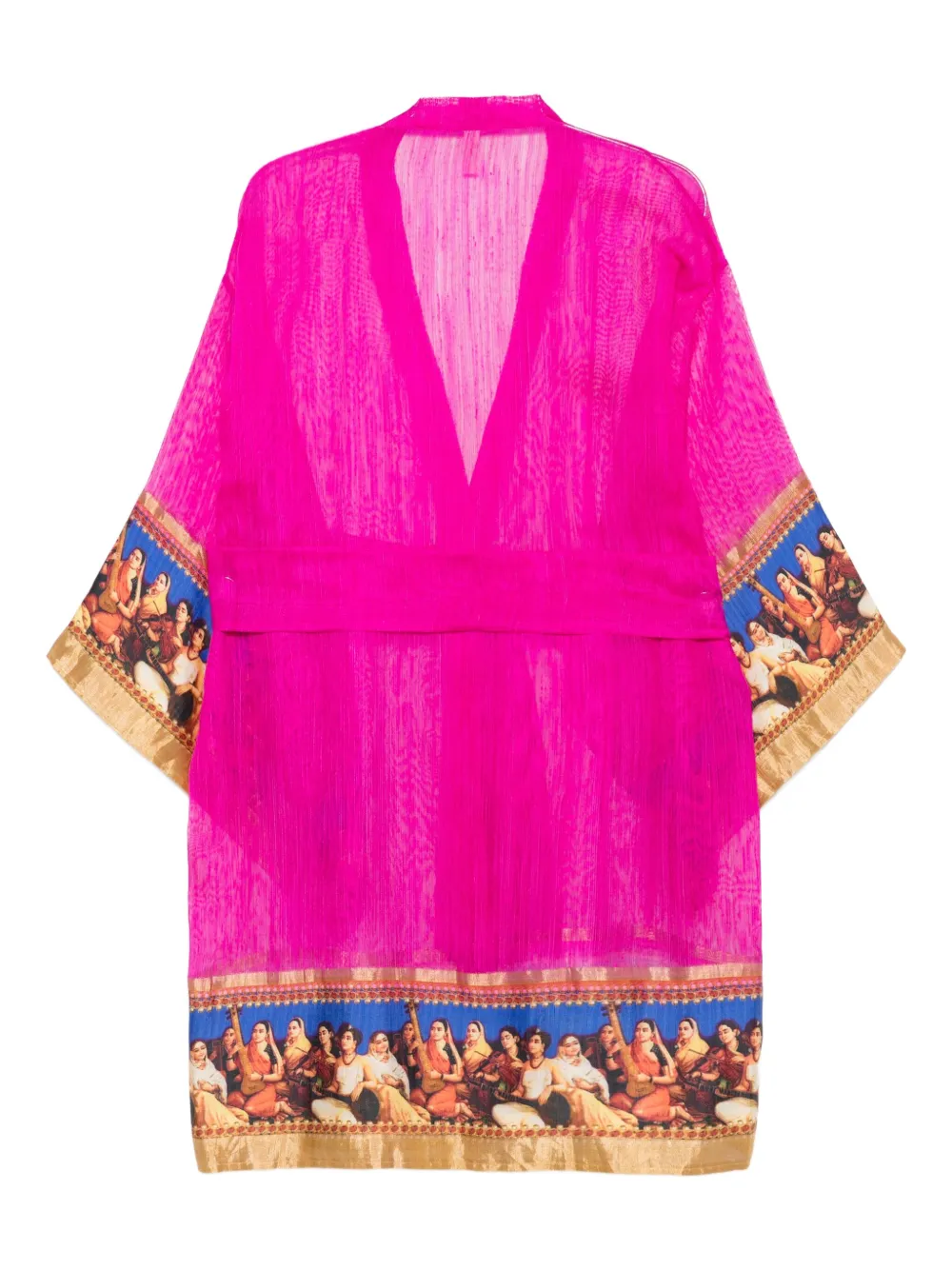 Dolci Follie Badjas met print Roze
