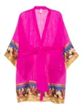 Dolci Follie Indian-theme robe - Pink
