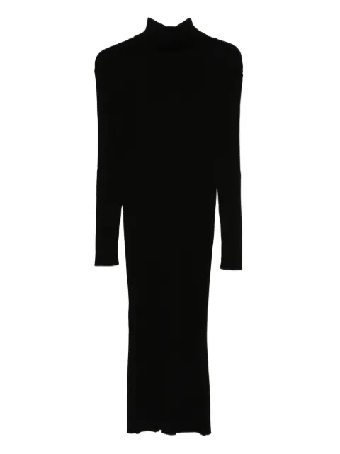 P.A.R.O.S.H. Rilla ribbed turtleneck midi dress