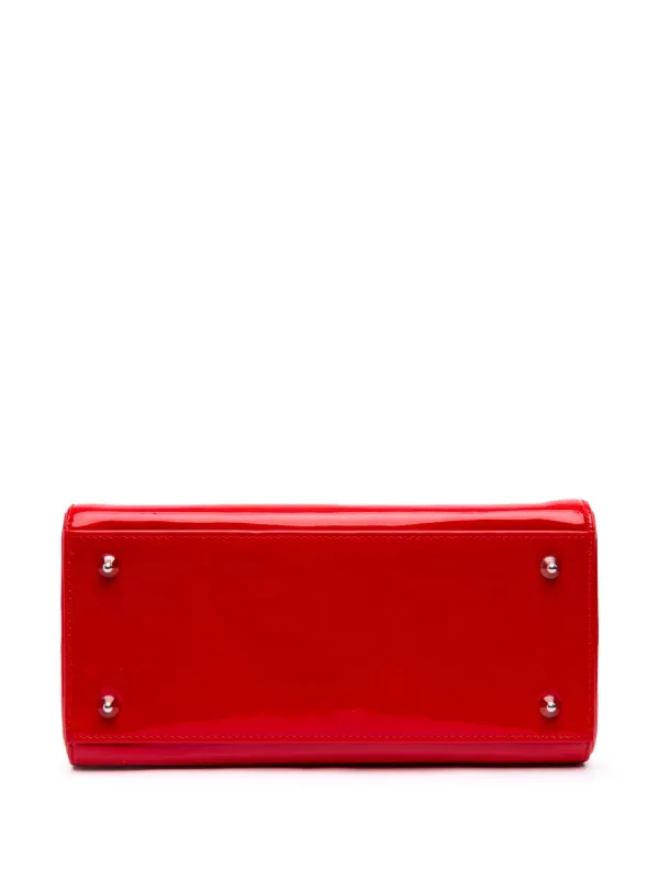 Christian Dior Pre-Owned 2015 ミディアム パテント レディ