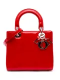Christian Dior Pre-Owned 2015 Medium Patent Lady Dior satchel - Red