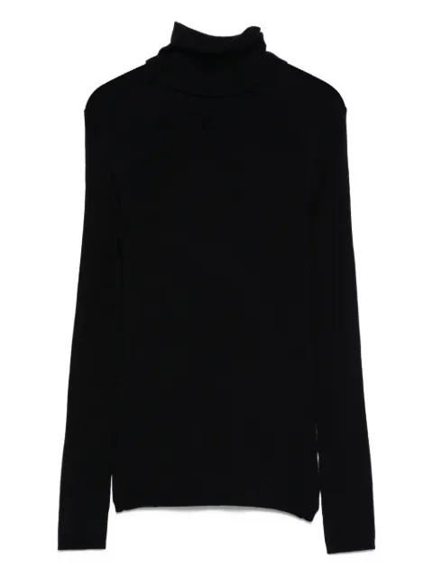 P.A.R.O.S.H. top de canalé con cuello alto