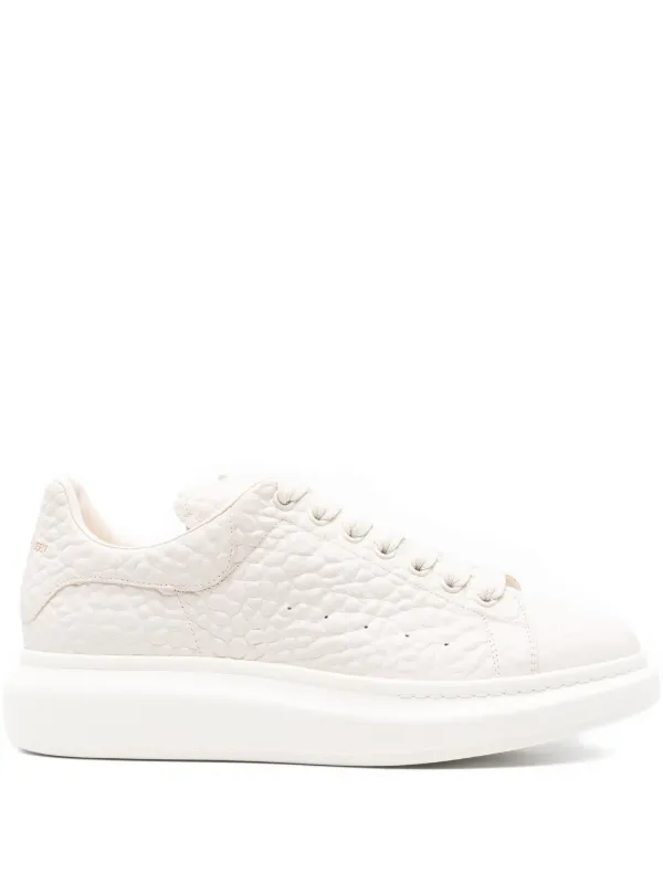 Alexander McQueen Oversized Textured Sneakers | Neutrals | FARFETCH