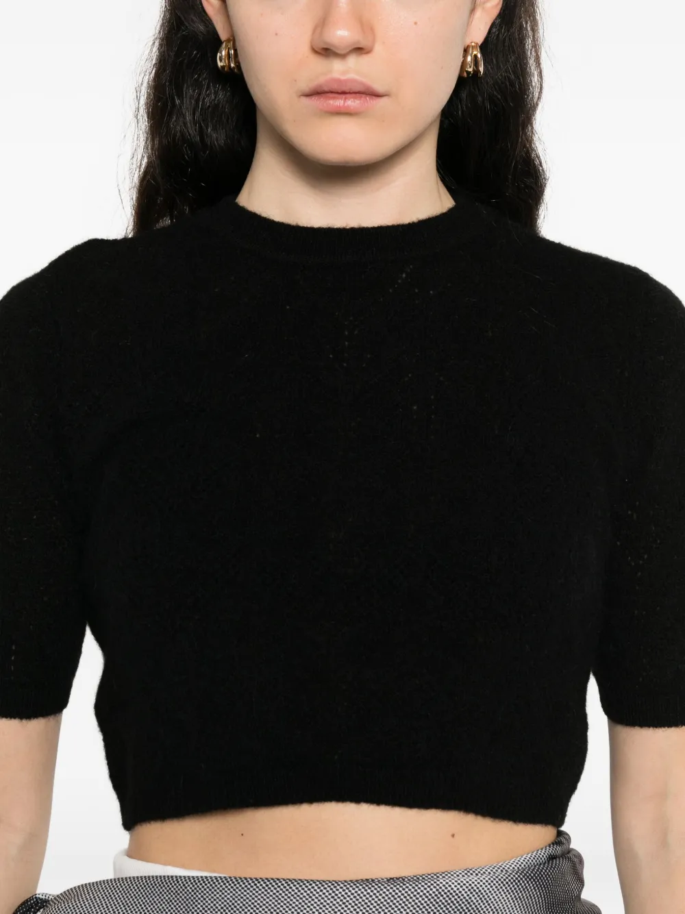 P.A.R.O.S.H. Sweater met ronde hals Zwart
