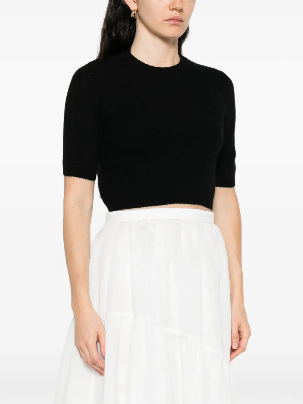 P.A.R.O.S.H. Sweater met ronde hals Zwart
