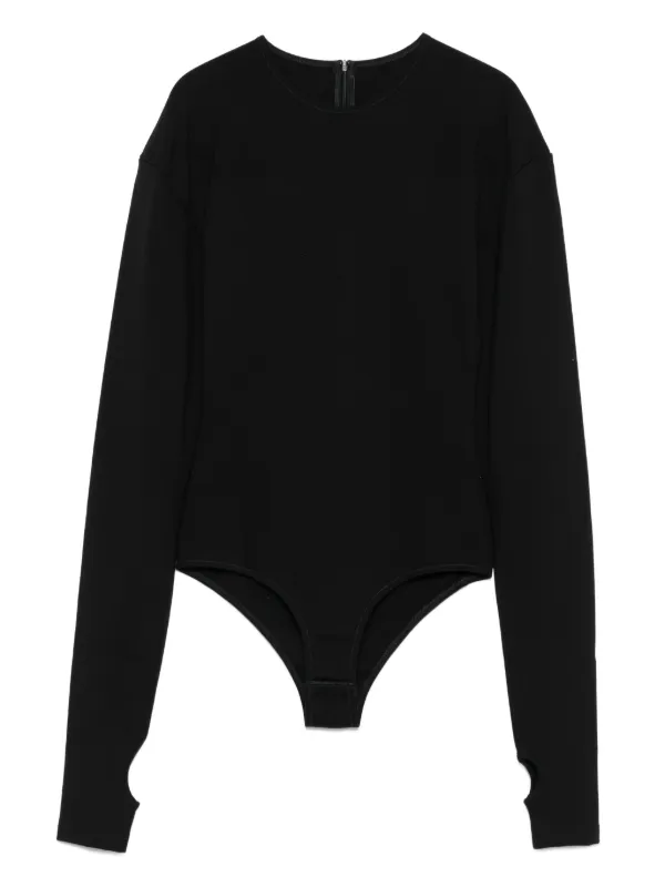 インナー・ルームウェアその他 Maison Margiela Long Sleeved Bodysuit MM6 Maison Margiela Long-Sleeve Knit Bodysuit - Bergdorf Goodman