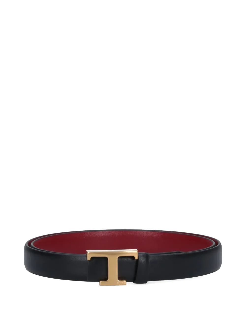 Tod's reversible T-buckle belt Zwart