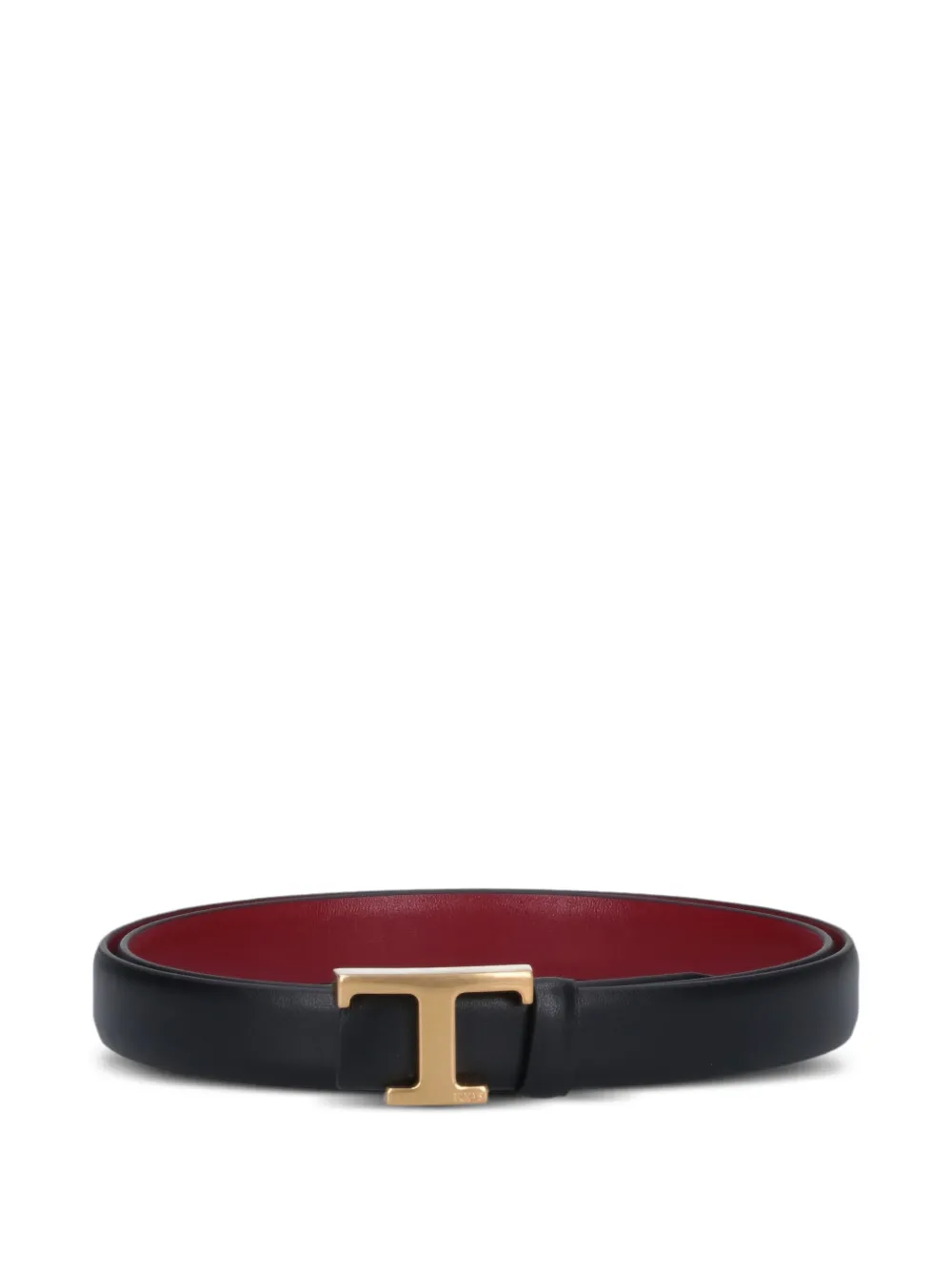 Tod's reversible T-buckle belt Zwart