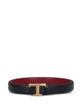 Tod's reversible T-buckle belt - Black