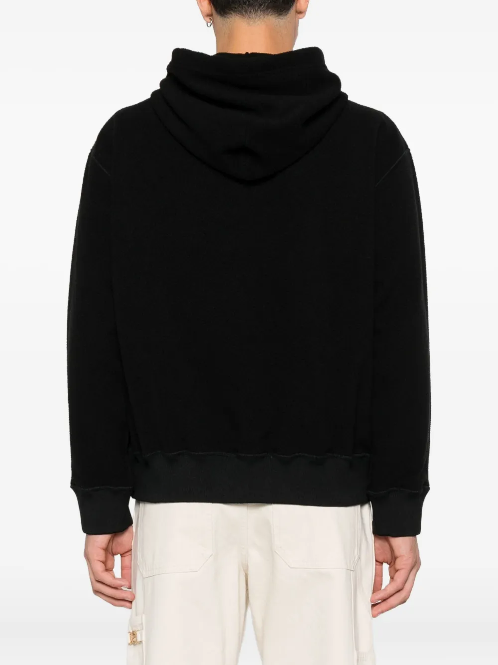 MM6 Maison Margiela Numeric hoodie met logo Zwart