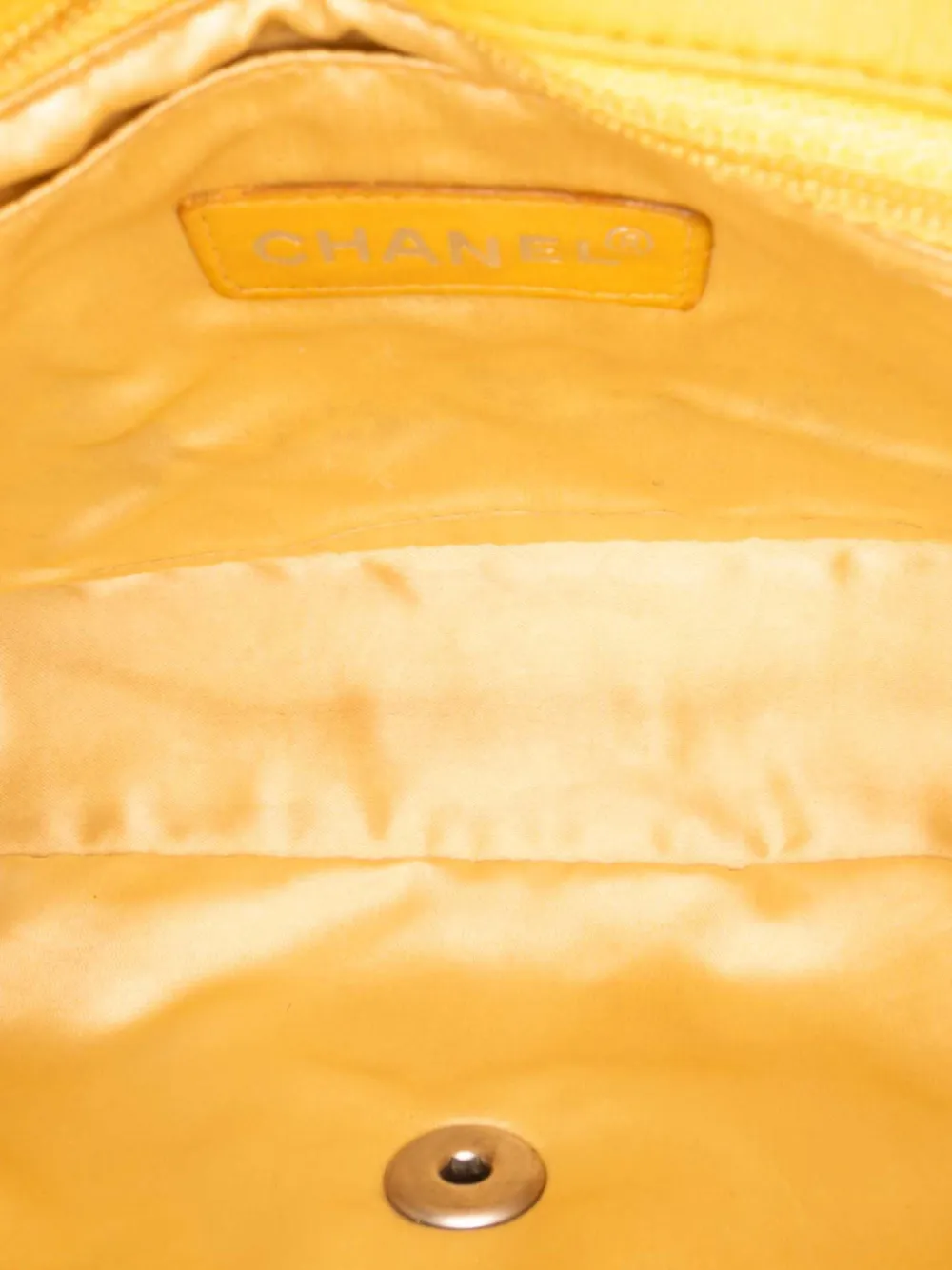Pre-owned Chanel 2002-2003 Medium New Travel Line Nylon Single Flap Shoulder Bag