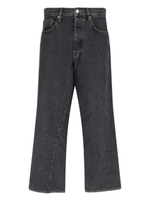 パンツ EMPORIO ARMANI eagle logo denims Emporio Armani Eagle-logo Jeans | Grey | FARFETCH