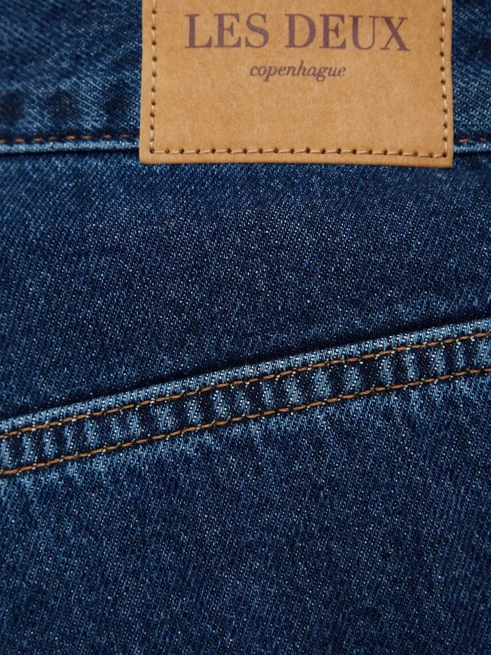 Les Deux Straight jeans Blauw
