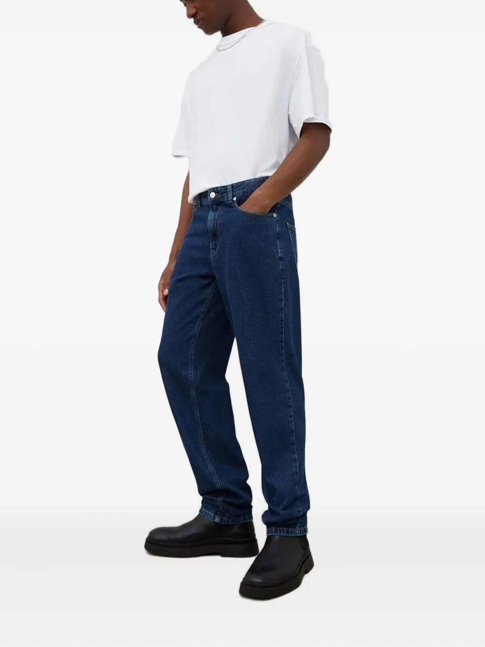 Les Deux Straight jeans Blauw