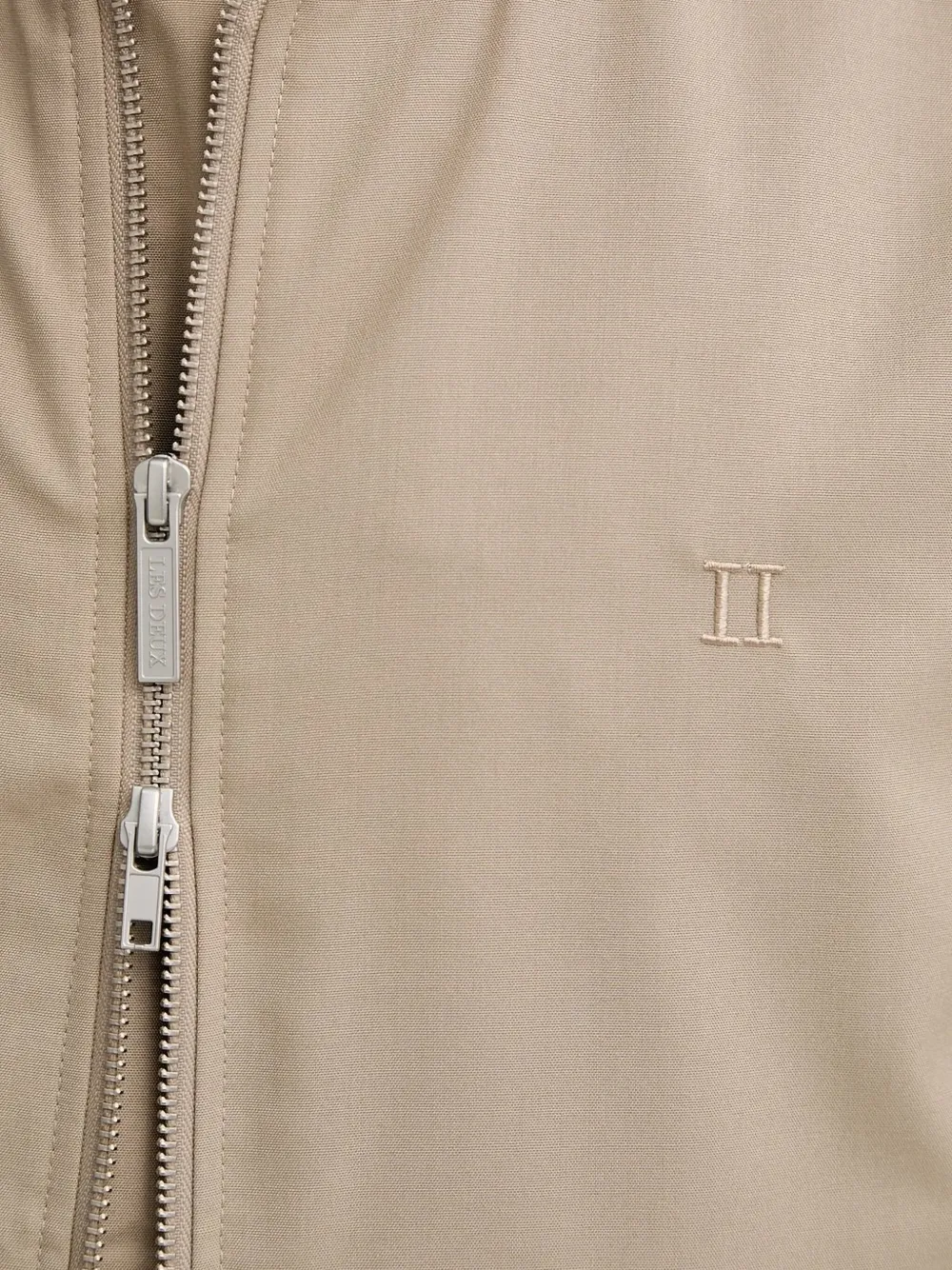 Les Deux zip-fastening bomber jacket Beige