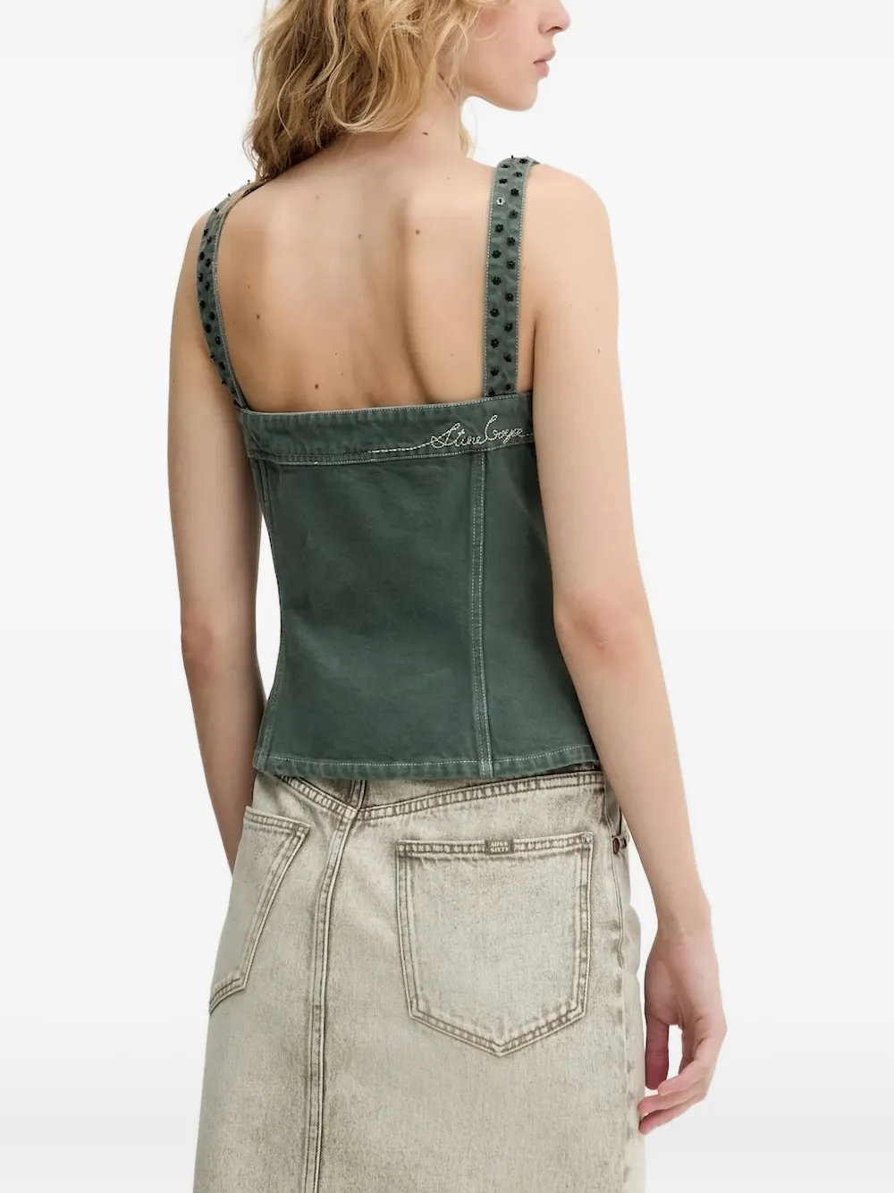 Stine Goya embellished button top | Vests & Tank Tops | Image 2