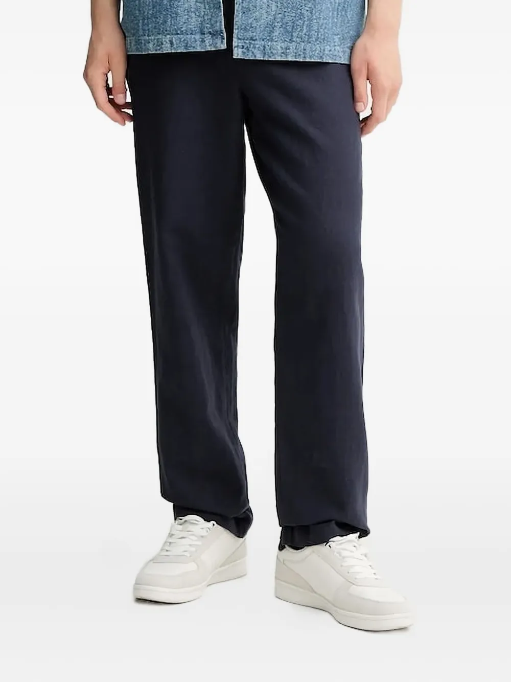 Les Deux Pino elastic-waist trousers | Blue | Image 1